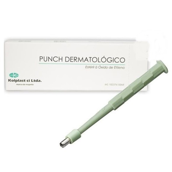 Punch Dermatológico Kolplast 2mm