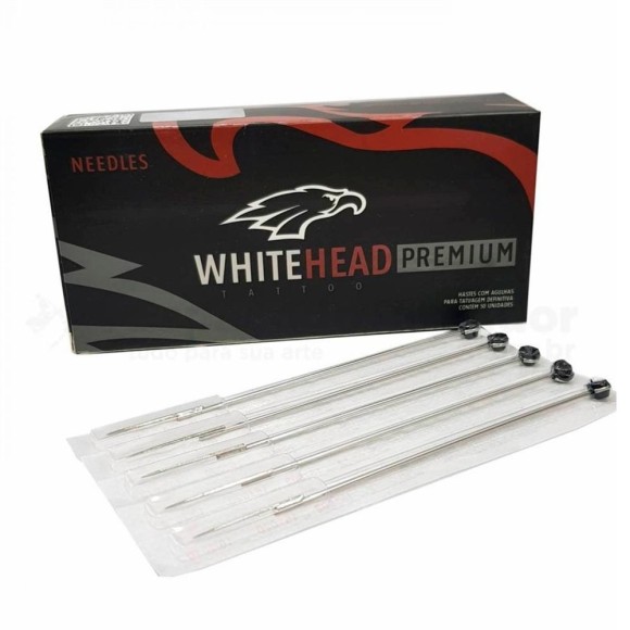 Agulhas 5 Round Liner White Head Premium